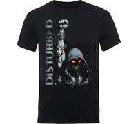 Up Yer Military Cotton T-Shirt Disturbed Black S