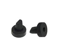 UP100 10 Pieces Mini Black Silicone Duckbill Valve Sealing One-Way Check Valve 5 x 2 x 5.2MM Liquid and Gas Backflow Prevent