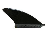 UP100 3 Inch Black Safety Soft Flex Center Fin with Screw for River AirSUP Long Board Surfboard Inflatable Paddle Board