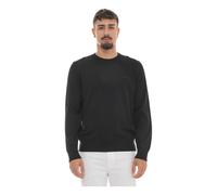 Upacas Round-necked pullover - male - Boss - Round-neck Knitwear - Black - S - Knitwear S