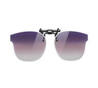 UpaClaire High Optical Quality Polarized Cat Eye Clip On Sunglasses Over Glasses for Women UV Protection 2.0 (2nd Generation)
