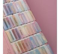 UPAFEXXI-Laminated Bible Tabs with Book Summaries(Rainbow)