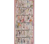 UPAFEXXI-Spanish Laminated Bible Tabs for Women and Men(Gold Foil Embossed Lettering) Pestañas de la Biblias, 80 Reposition Large Print tabs, Easy to Read and Apply (Floral Theme)