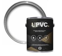 upaintpvc - All-In-Once UPVC Plastic Paint - Windows - Doors - Frames - Conservatories - Fascia - Downpipes - Guttering | Gloss Finish - 1 Litre (Brilliant White)