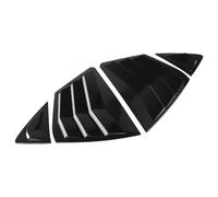 UPALDHOU 1 Pair Rear Windshield Louver, Rear Window Louver Blind Left Right Side Window Scoop Trim for XV80