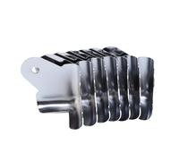 UPALDHOU 16pcs Speaker Corner Guards, Iron Angle Protectors for Speaker Cabinet, Durable and Reliable for Guitar Amplifier and Stage Protection