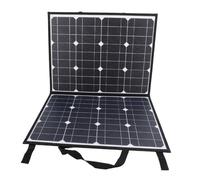 UPALDHOU 18V 200W Portable Solar Panel, Monocrystalline Foldable Solar with Auto Optimizing 5V 12V 24V Controller, for RV Car Boat