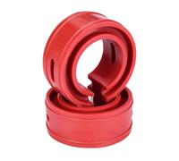 UPALDHOU 2 Pcs Car Shock Buffer, Red Car Shock Absorber Buffer Spring Bumper Cushion Type A F (D)