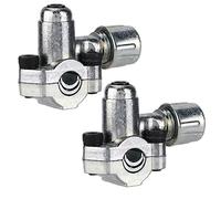UPALDHOU 2 Pcs Refrigerator Line Tap Valve, Piercing Plug Automotive Air Conditioning Punch Plug Valve Antirust BPV-31