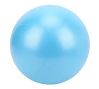 UPALDHOU 25cm Yoga Ball 25cm Pilates Ball Exercise Strengthen Muscles Improve Balance Core Stimulation Burning Eco-friendly PVC Anti-skid Surface with Explosion-proof Design (Blue)