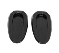 UPALDHOU 2Pcs Mirror Base Cover, Aluminum Alloy Water Resistant Motorcycle Rearview Mirror Hole Cover for S1000RR 2019 to 2023, with Installation (Black)