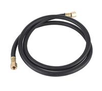 UPALDHOU 4.9ft Gas Hose, Premium Rubber Material with G1/4 Thread, for Compressed Air Nitrogen Argon Carbon Dioxide