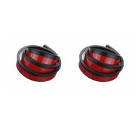 UPALDHOU 4Pcs Car Wheel Arch Trim, 1.5m Universal Rubber Car Wheel Arch Anti Collision Strips Moldings Mudguard Trim