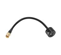 UPALDHOU 5.8GHz FPV Drone Antenna, Plastic Construction, 155mm Length, 2.5 Dbi Gain for RC FPV Machines (Black)