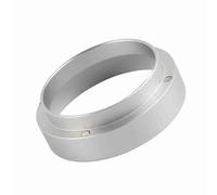 UPALDHOU 58mm Aluminum Precision Coffee Dosing Ring Funnel for Hand-Made Coffee, Lightweight and Portable Replacement for Maker, Ideal for Reducing Waste of Powder (Silver)