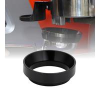 UPALDHOU 58mm Aluminum Precision Coffee Dosing Ring Funnel for Hand-Made Coffee, Lightweight and Portable Replacement for Maker, Ideal for Reducing Waste of Powder (Black)
