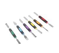 UPALDHOU 6pcs Metal + Silicon Double End Tools for the Phone for Laptops Repair of Intelligent Watches, Non-love Ergonomic Handle, Deletion of the Generalized Mobile Phone Tablet
