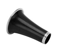 UPALDHOU ABS Plated Metal Clarinet Bell, Enhanced Playability, Universal Compatibility, Performance Optimized, Premium Sound Quality, Crafted From ABS Plastic, Ideal for Various Wind (CC28 Black)