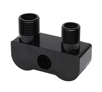 UPALDHOU AC Compressor Fitting, 90° Turn Angle with 90 Degree Turn 2 Male AC Line Fittings, Premium Material, Craftsmanship, Precision Engineering for Classic Hot Rod, GM