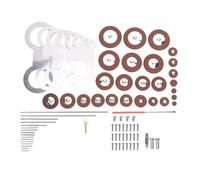 UPALDHOU Alto Saxophone Repair Kit, 85Pcs Comprehensive Replacement Parts with Leather Pads and Tools for DIY Saxophone Maintenance, Ideal for Musicians and Repair Technicians