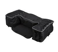 UPALDHOU ATV Storage Box, 50L Heavy Duty ATV Rear Seat Storage Bag with Foldable Cover, for Most ATVs with Rear Rack