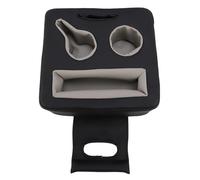 UPALDHOU Back Seat Cup Holder, Car Truck Boat Sofa Bed Organizer with Double Cup Holders and Flip Cover, for Cars SUVs RVs Ships Delivery Drivers