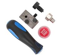 UPALDHOU Brake Pipe Flaring Tool, 3/16in Double Flaring Tool Metal Handheld Brake Line Double Flare Tool for Motorcycle Automotive Truck