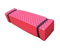 UPALDHOU Camping Sleeping Pad, Foldable Sleeping Mat Soft PVC Thickened Double Egg Crate Sleeping Pad for Outdoor Camping (186 * 57)
