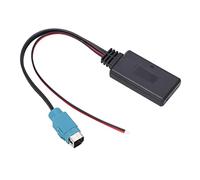 UPALDHOU Car Bluetooth Audio Cable ABS Bluetooth Aux Cable Adapter Plug and Play Stereo Music Input for Phone or Pad for CDE W203Ri IDA X303 X305 X301