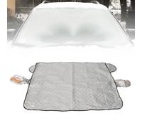 UPALDHOU Car Snow Shield, Thick Aluminized Film Windshield Cover with 9 Magnets for Ice Snow Protection, Sun Heat Rain Autumn Leaves