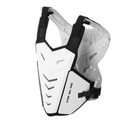 UPALDHOU Chest Protector Motocross, Motorcycle Armor Vest Double Protection Lightweight Adjustable Size PE Shell Shock Absorbing Foam Lining Riding Back Chest Protector
