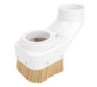 UPALDHOU CNC Router Dust Shoe for 75mm Spindle | ABS body, 100mm outlet, detachable brushes, chip collection, for router and milling use