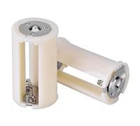 UPALDHOU Compact AA Battery Converter, Fixed ABS Construction, Converted 3 AA Batteries Into 1 Talent, Essential for the Use of Homes and Offices, 5 Series of 5