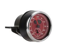 UPALDHOU Dashboard Gauge Clock, Replacement for Cayenne Panamera MACAN 718 911 2010-2021, with ABS Material Interior Car Accessory (bright red)