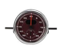 UPALDHOU Dashboard Gauge Clock, Replacement for Cayenne Panamera MACAN 718 911 2010-2021, with ABS Material Interior Car Accessory (Dark Red)