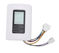 UPALDHOU Digital Thermostat, Replacement for Mach Series RV Air Conditioner with Clear Digital Screen, for 12V Power System Cooling Heating Ventilation Modes (White)