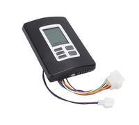 UPALDHOU Digital Thermostat, Replacement for Mach Series RV Air Conditioner with Clear Digital Screen, for 12V Power System Cooling Heating Ventilation Modes (Black)