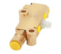 UPALDHOU Disc Drum Brake Proportioning Valve, Replacement for 1978 1987 Full Size Trucks 2WD 4WD 1/2 3/4 1 Ton P30, with Pressure Valve for Proper Braking (Copper)