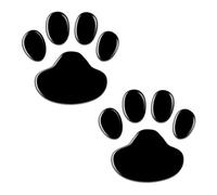 UPALDHOU Dog Claws Car Decal Sticker, 2 Pcs Cartoon Animal Footprints