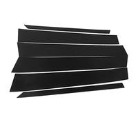UPALDHOU Door Window Pillar Trim Bright Black, 4D Style PC for M-Class