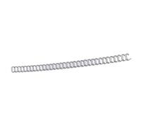 UPALDHOU Double Loop Wire Binding Spine Sturdy Iron Wire 20 Sheets Capacity for A4 Paper, 6.4mm Diameter, 100PCS for Office School Home Use (Black)