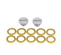 UPALDHOU Drain Plug Screw Kit, Replacement for Mariner MerCruiser Stern Drives with 3/8-16 Gear Case Drain Fill Screw Holes 10 79953Q04 26830749