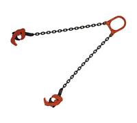 UPALDHOU Drum Lifting Chains Tool 0.5T Alloy Steel 2 Hooks (0.5T) | alloy steel, automatic locking, factory use, lab use, indoor decoration, Drum drum lifting chain