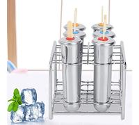 UPALDHOU Dual -Slot Stainless Steel Ice with Fast -Slot and Fast Freezing Technology for Homemade Ice Freezer at Home or Parties