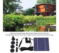 UPALDHOU Efficient Solar Source Pump with Long Shelf Life, Suitable for Bird Bath, Fish Tanks and Garden Decoration, Durable Material
