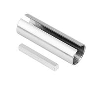 UPALDHOU Engine Shaft Sleeve Adapter, 7/8" to 1" Inch Gas Engine Pulley Crank Shaft Sleeve Adapter with Step Key