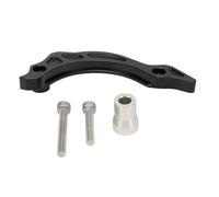 UPALDHOU Engine Sprocket Guard, Metal Chain Protector Cover for Zongshen NC250 NC250S NC300S Dirt Bike, with Wear Resistant Impact Resistant Design (Black)