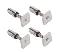 UPALDHOU Fin Screw, 4PCS Stainless Steel Fin Screw Replacement Surfing Accessories for Surfboard Paddle Board Longboard