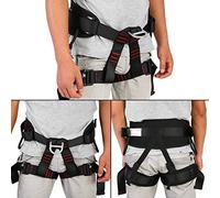 UPALDHOU Half Body Climbing Harness, Ergonomic Design, Adjustable, 2200kg Weight Limit for Rock Climbing and Mountaineering, Lightweight and Portable Gear for All Users