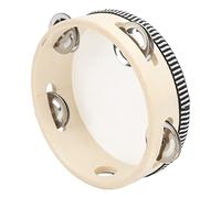 UPALDHOU Hand Held Tambourine Handheld Tambourine Kids with Easy Grip & Crisp Sound for Children Wedding Party Dance